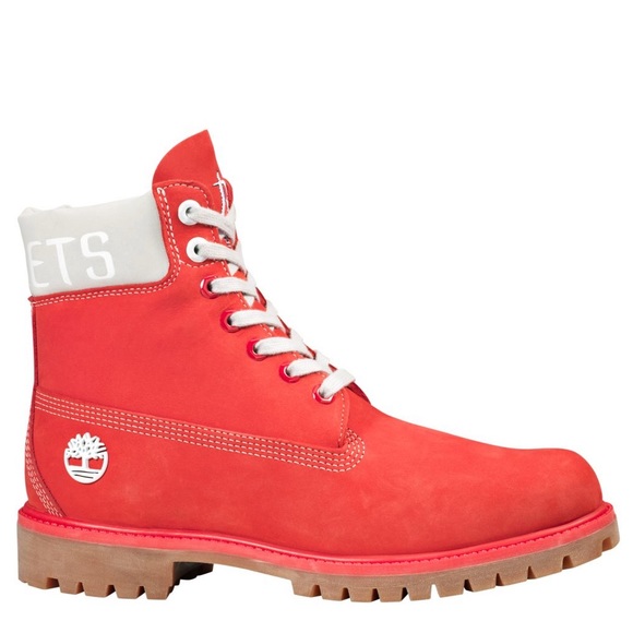 MEN'S TIMBERLAND X NBA HOUSTON ROCKETS BOOTS - Picture 3 of 10